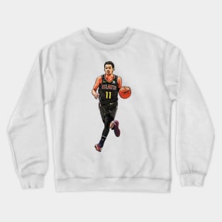 trae love basketball Crewneck Sweatshirt